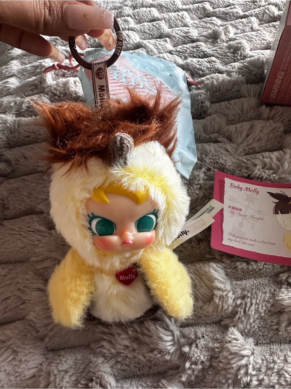 Baby Molly Plush Keychain - Dear Birds